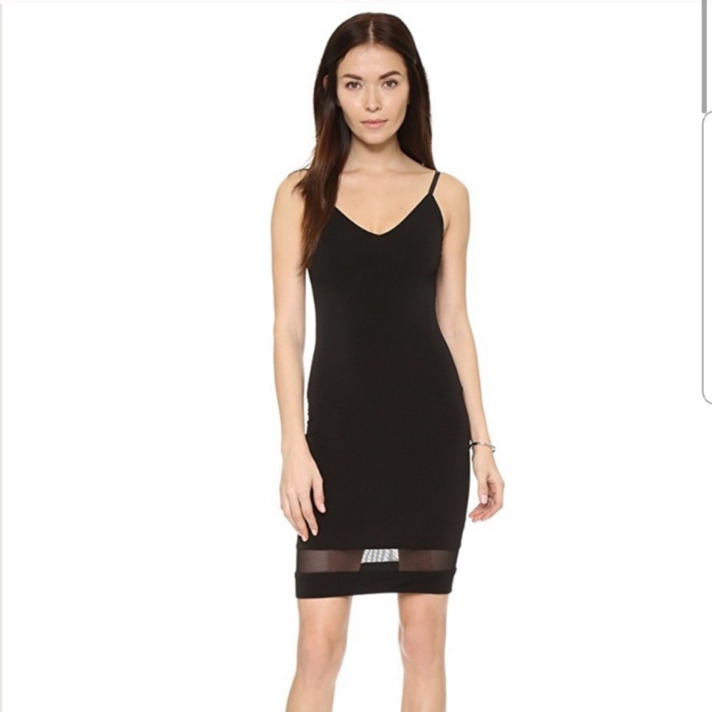 ALICE + OLIVIA Cate combo mesh dress
